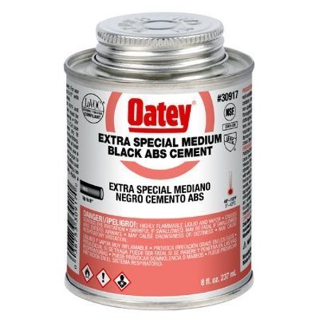 OATEY 8OZ BLK MED ABS Cement 30917